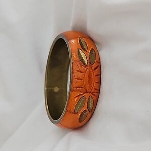 Brass Vintage bangle bracelet